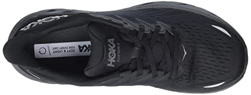 HOKA ONE ONE Clifton 8 Black/Black 9.5 D (M)