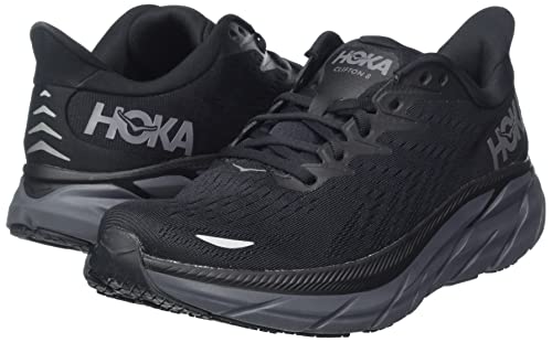 HOKA ONE ONE Clifton 8 Black/Black 9.5 D (M)