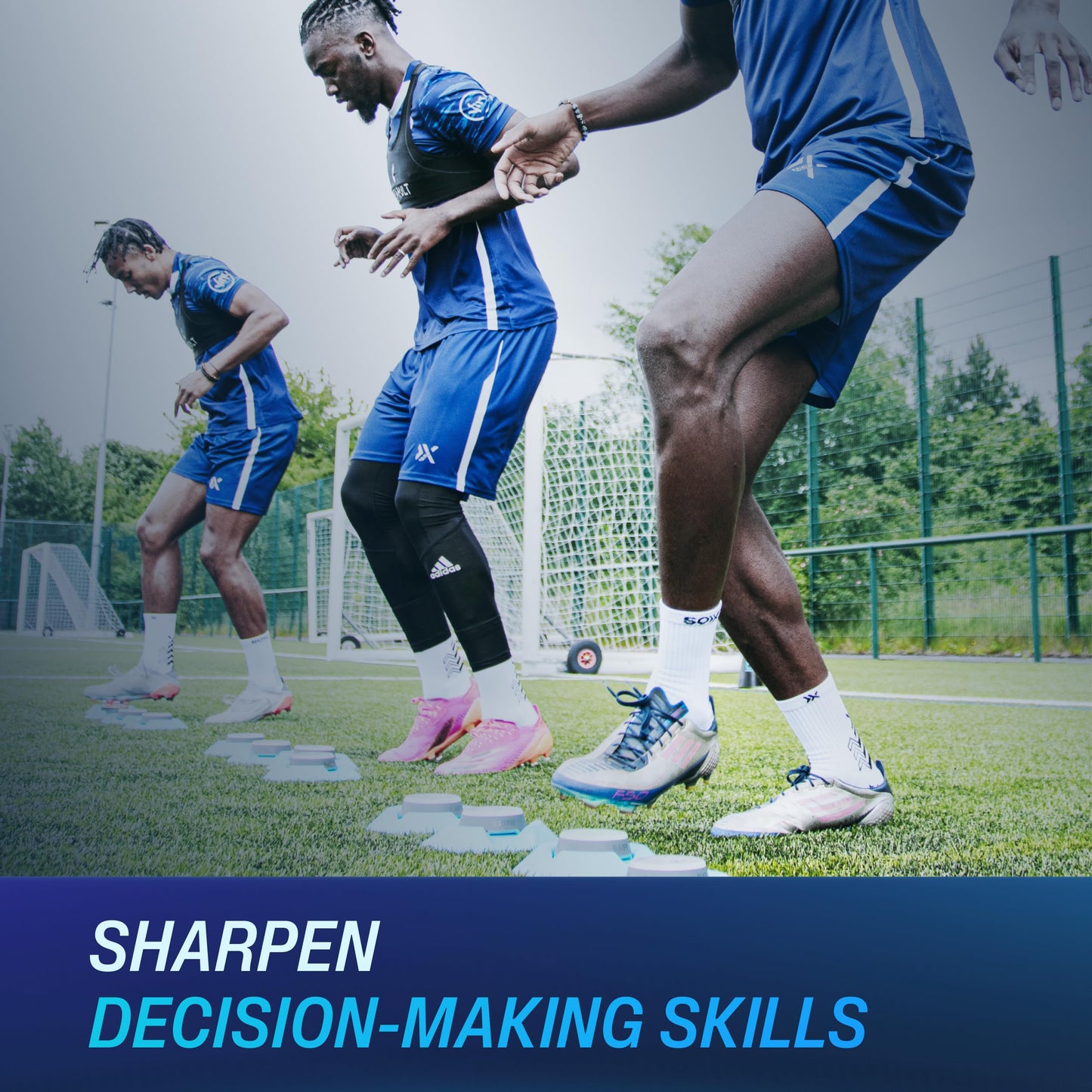 BlazePod Reaction Training Platform Improves Reaction Time and Agility for Athletes, Trainers, Coaches, Physical & Neurological Therapists, Fitness Trainers, Physical Educators (6 Pods + Membership)
