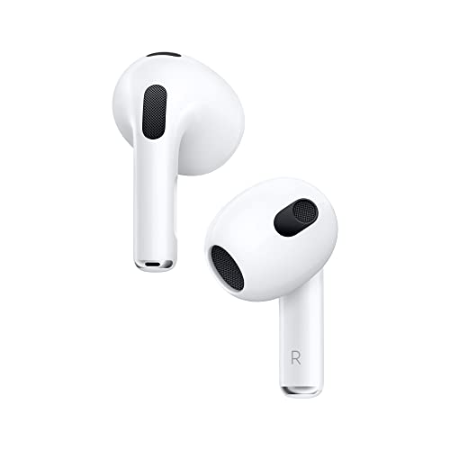 Apple Wireless Earbuds with Lightning Charging Case. Spatial Audio, Water Resistant