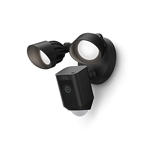 Ring Floodlight Cam Wired Plus with motion-activated 1080p HD video - Alexa Enabled
