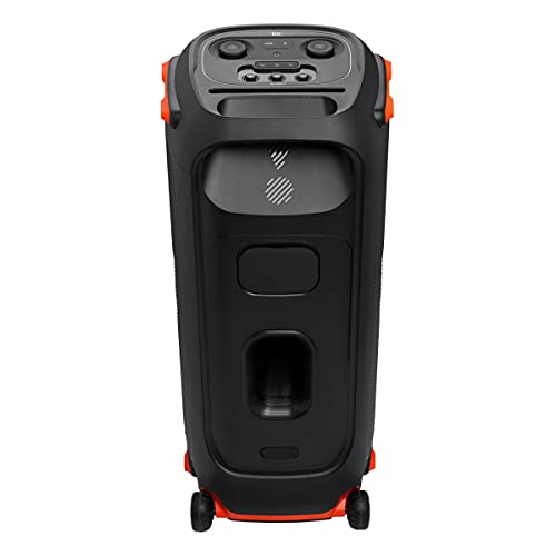 Most Powerful Sound and Built-in Lights and Extra Deep Bass and Built-in Wheels (Black)