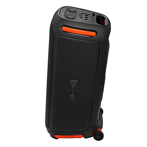 Most Powerful Sound and Built-in Lights and Extra Deep Bass and Built-in Wheels (Black)