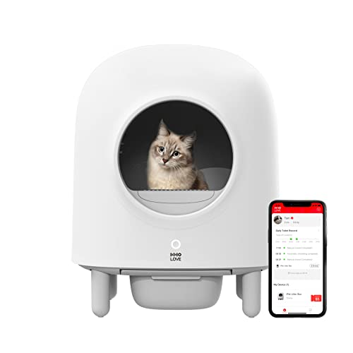 Automatic Self Cleaning Litter Box with Odor Suppression