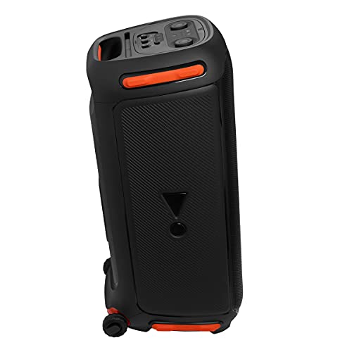 Most Powerful Sound and Built-in Lights and Extra Deep Bass and Built-in Wheels (Black)