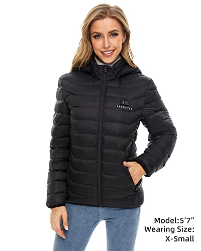 Heatd Jacket - Most Heat Zones (Unisex), 6 heat zones with Detachable Hood