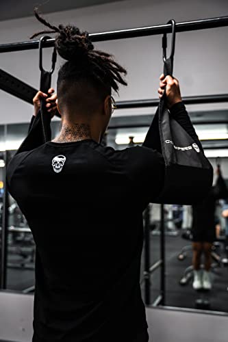 Fun to Swing Indoors and Do Ab Crunches For Core Abdominal Training - Padded Adjustable