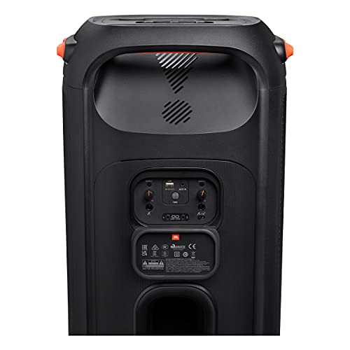 Most Powerful Sound and Built-in Lights and Extra Deep Bass and Built-in Wheels (Black)