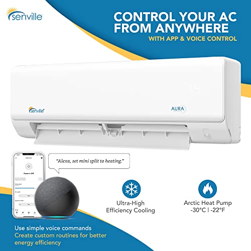 Heater and Air Conditioner, 24000 BTU and Alexa Enabled