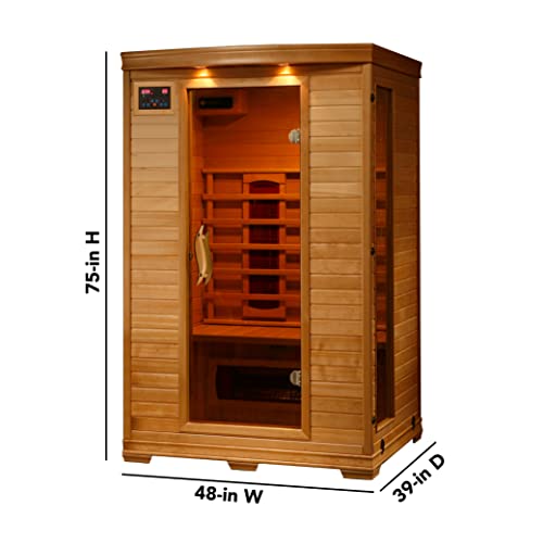 Couples Infrared Sauna - Clean Pores, Lose Weight and Relax - Save Money for SPAs