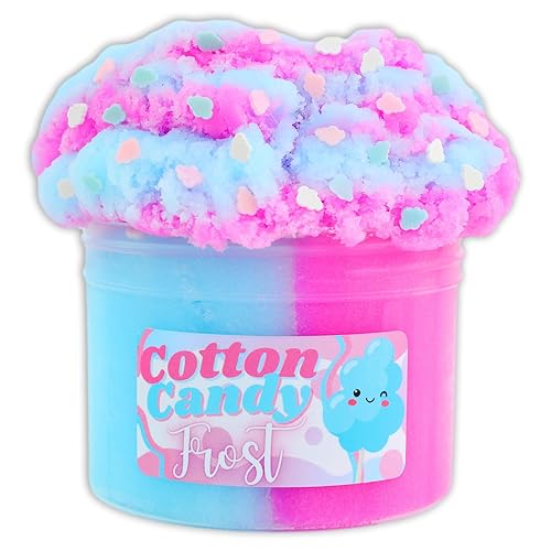 Cotton Candy Frost (8oz) - ICEE Textured Slime - Handmade in USA