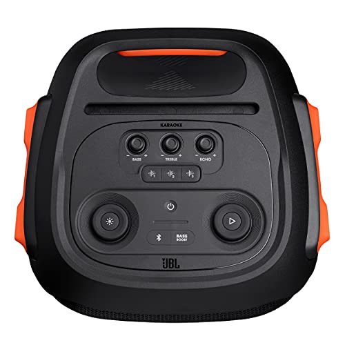 Most Powerful Sound and Built-in Lights and Extra Deep Bass and Built-in Wheels (Black)