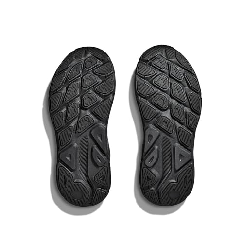 HOKA ONE ONE Mens Clifton 9 Textile Black Black Trainers 9.5 US