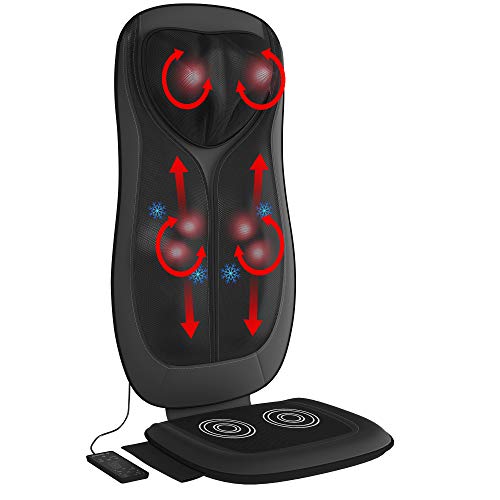 Portable Massage Chair for Back and Neck with Heat/Shiatsu and