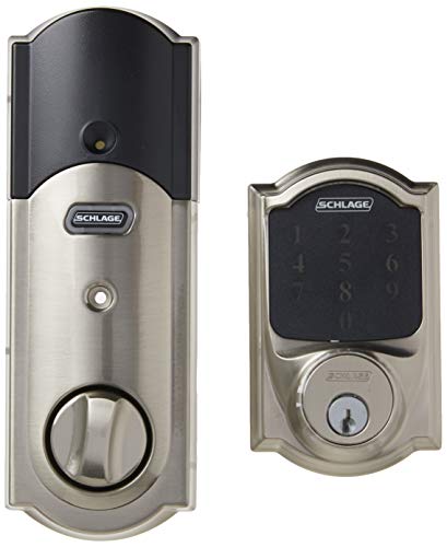 Smart Lock - Deadbolt with Built-In Alarm and Works with Alexa