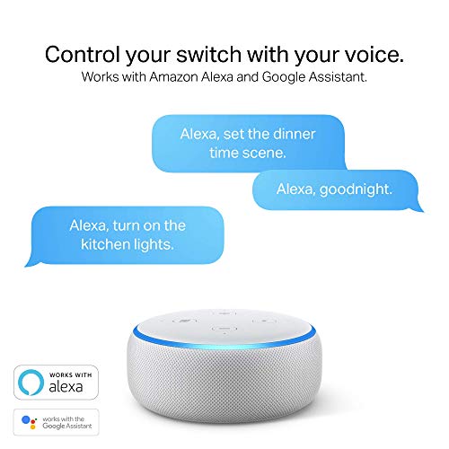 3 way smart light switch - Kasa - Needs Neutral Wire - works with Alexa and Google Home, UL Certified, No Hub Required , white