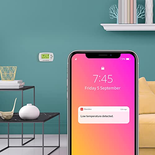 Smart Thermostat - Wi-Fi 7-Day Programmable Thermostat (RTH6580WF), Requires C Wire, Works with Alexa
