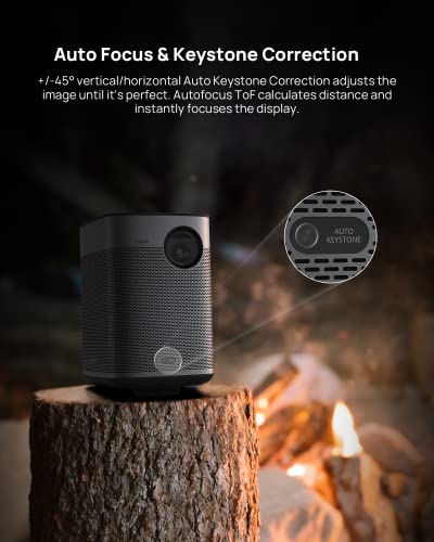 Projector - Best All Around Features and is Portable - 900 ANSI Lumens with Kardon Speakers