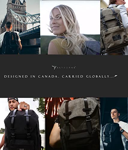 Smart Laptop and Travel backpack - Waterproof, RFID Anti-Theft, TSA lock, USB Charging