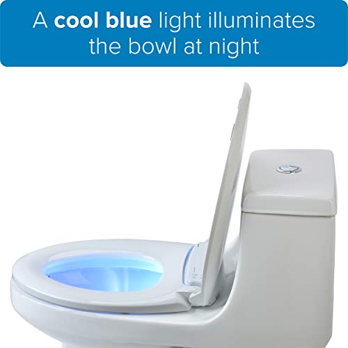 Best Heated Toliet Seat - Round with Nightlight , White
