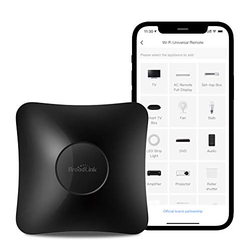 UK and Asia - Infrared and Radio Frequency Universal Remote - All in One Hub with Learning and Wi-Fi and Voice enabled