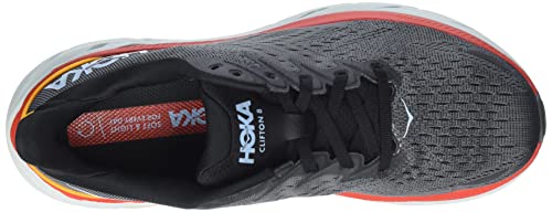 HOKA ONE ONE HOKA Clifton 8 Men's Running 9.5 D(M) US Anthracite-Castlerock