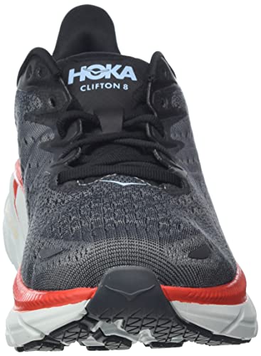 HOKA ONE ONE HOKA Clifton 8 Men's Running 9.5 D(M) US Anthracite-Castlerock