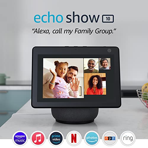 Echo Show 10 - HD Smart Display 3rd Gen with Alexa