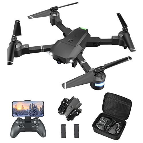 Drones - Long Distance with 1080P and Carrying Case - Self Landing