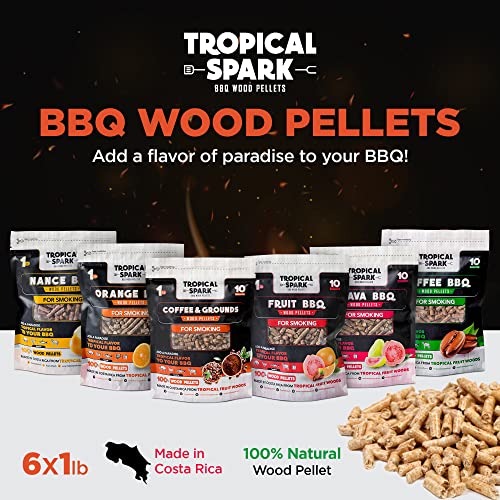Delicious Food with Wood Pellets for your pellet grill for Baking, Roasting, & Braising, 6 Pack