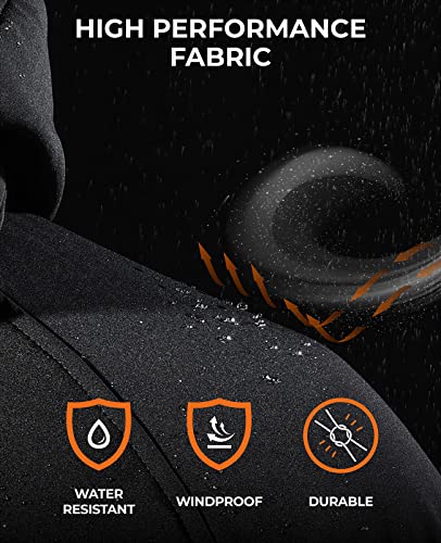 Best Heated Jacket - Soft Shell Heated Jacket with Detachable Hood and Battery