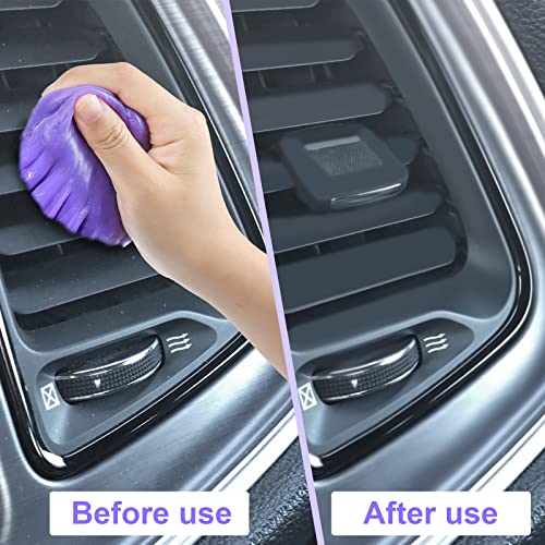 Cleaning Gel for Car, Car Cleaning Kit Automotive Dust Car Crevice Cleaner  Auto Air Vent Interior Detail Removal Putty Cleaning Keyboard Cleaner for