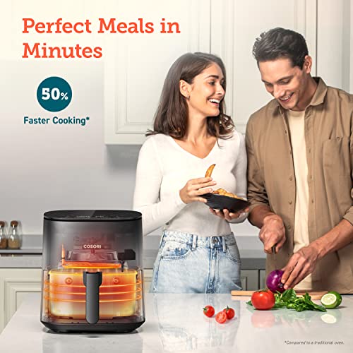 Air Fryer Pro - 5-Qt, 450℉, Quiet Operation, 85% less oil