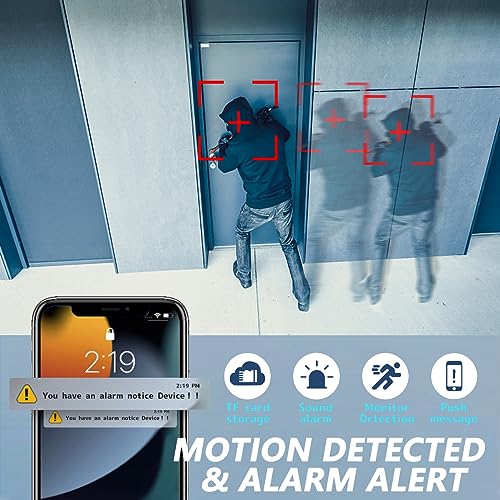 Light Bulb Security Camera,1080P Wireless Light Bulb Camera for Pet Camera, 360 ° PTZ Light Socket Camera with Motion Detection Auto Tracking (2Pack 2.4GHz with No SD Card)