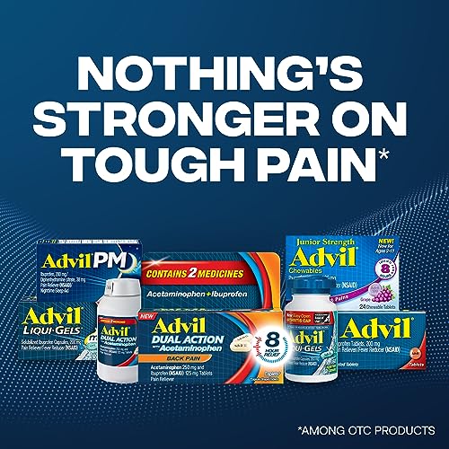Back pain - Dual Action with Ibuprofen and Acetaminophen - 144 Count
