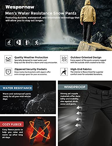 Light Weight - Hiking, Water Resistant and Ski Pants all in one