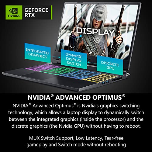 Developer Laptop - Acer Nitro 17 | AMD Ryzen 7 7840HS Octa-Core CPU | NVIDIA GeForce