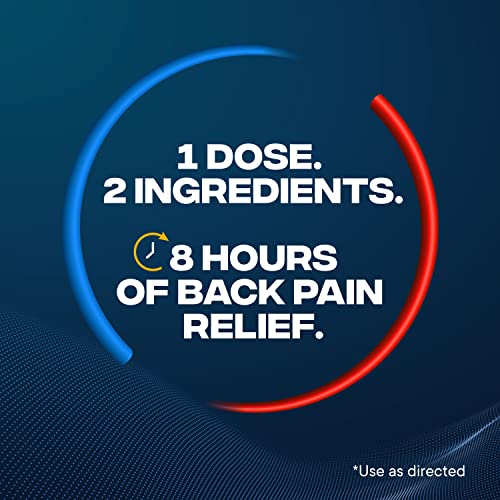 Back pain - Dual Action with Ibuprofen and Acetaminophen - 144 Count