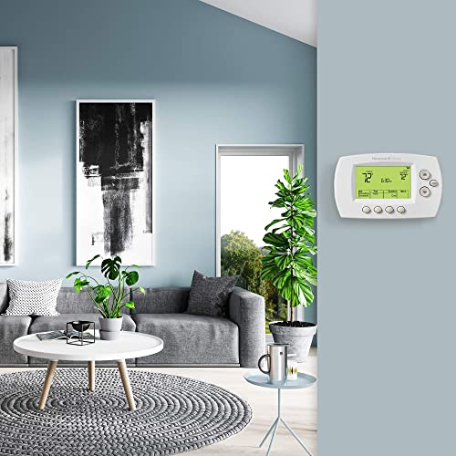 Smart Thermostat - Wi-Fi 7-Day Programmable Thermostat (RTH6580WF), Requires C Wire, Works with Alexa