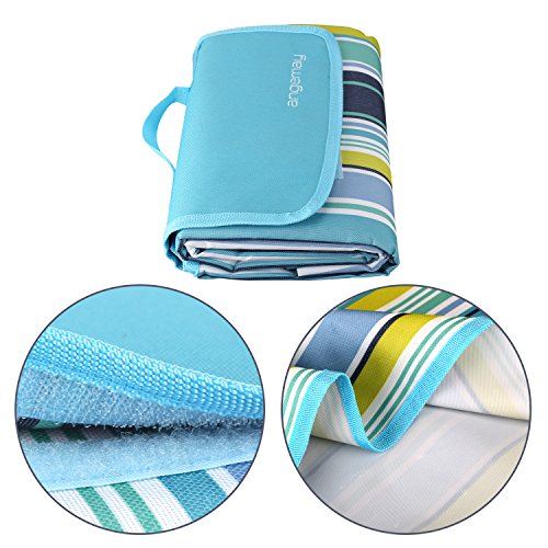 Picnic or Beach Blanket - Folds into a Light Bag - Sand proof too