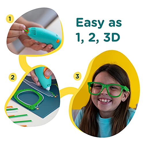 3D Pen for Kids - Make Sculptures and Kid Safe - Ages 6+