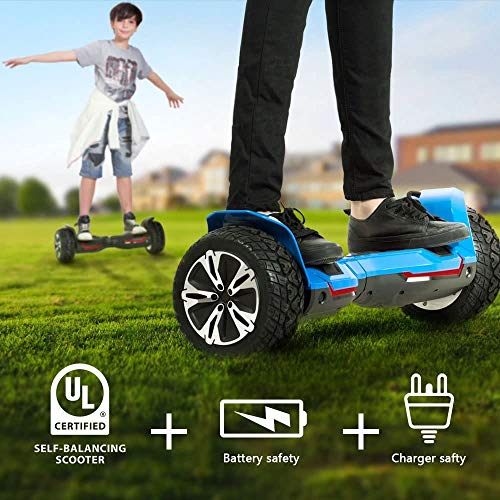 Off Road Hoverboard with Bluetooth Speakers with LED Lights