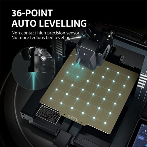 3D Printer with Auto Bed Leveling , Dual-Gear Direct Extruder, Large Printing Size 8.85x8.85x11in