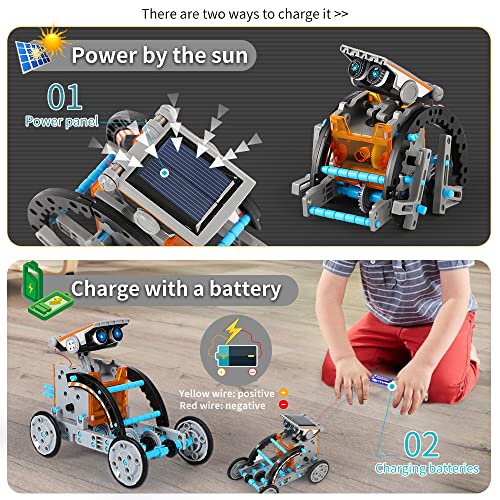 Build a Robot - Age 9-12 - Solar Robot Kits