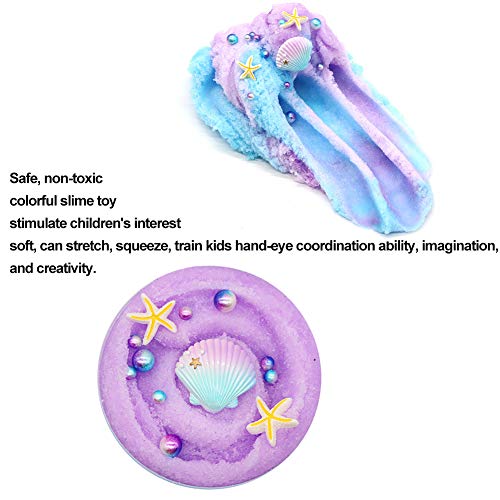Fluffy Cloud Slime and Ocean Shell Scented Slime