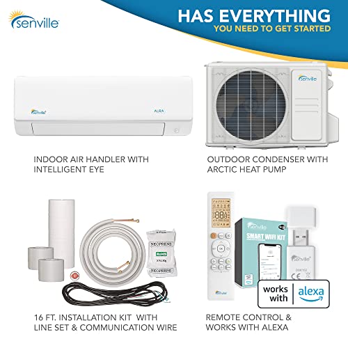 Heater and Air Conditioner, 24000 BTU and Alexa Enabled