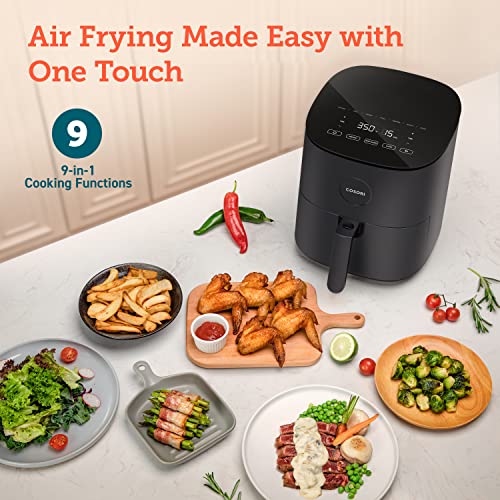 Air Fryer Pro - 5-Qt, 450℉, Quiet Operation, 85% less oil