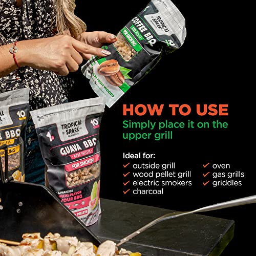 Delicious Food with Wood Pellets for your pellet grill for Baking, Roasting, & Braising, 6 Pack