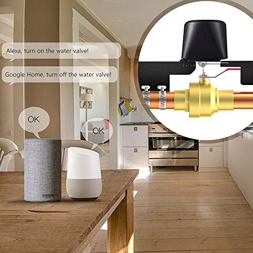 Measure Water Usage - Smart Water Valve with WIFI With Alexa, Google