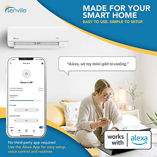Heater and Air Conditioner, 24000 BTU and Alexa Enabled